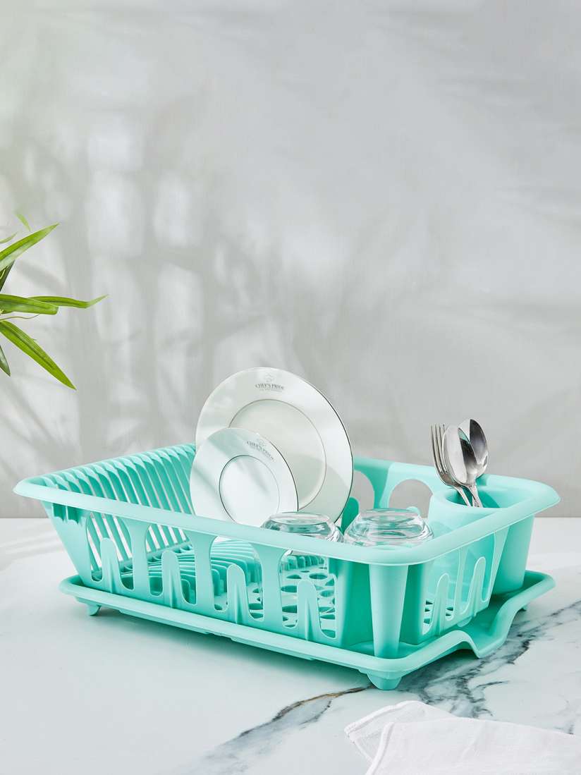 Buy Home Centre Orion Menestys Green BPA Free Dish Rack with Tray Dish rack for Unisex 25560156 Myntra