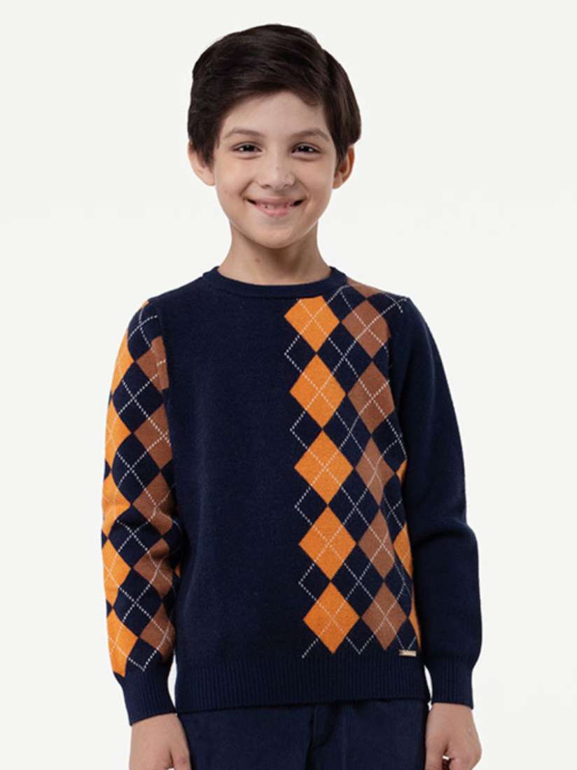 Buy One Friday Boys Self Design Pullover Sweaters for Boys 25560814 Myntra