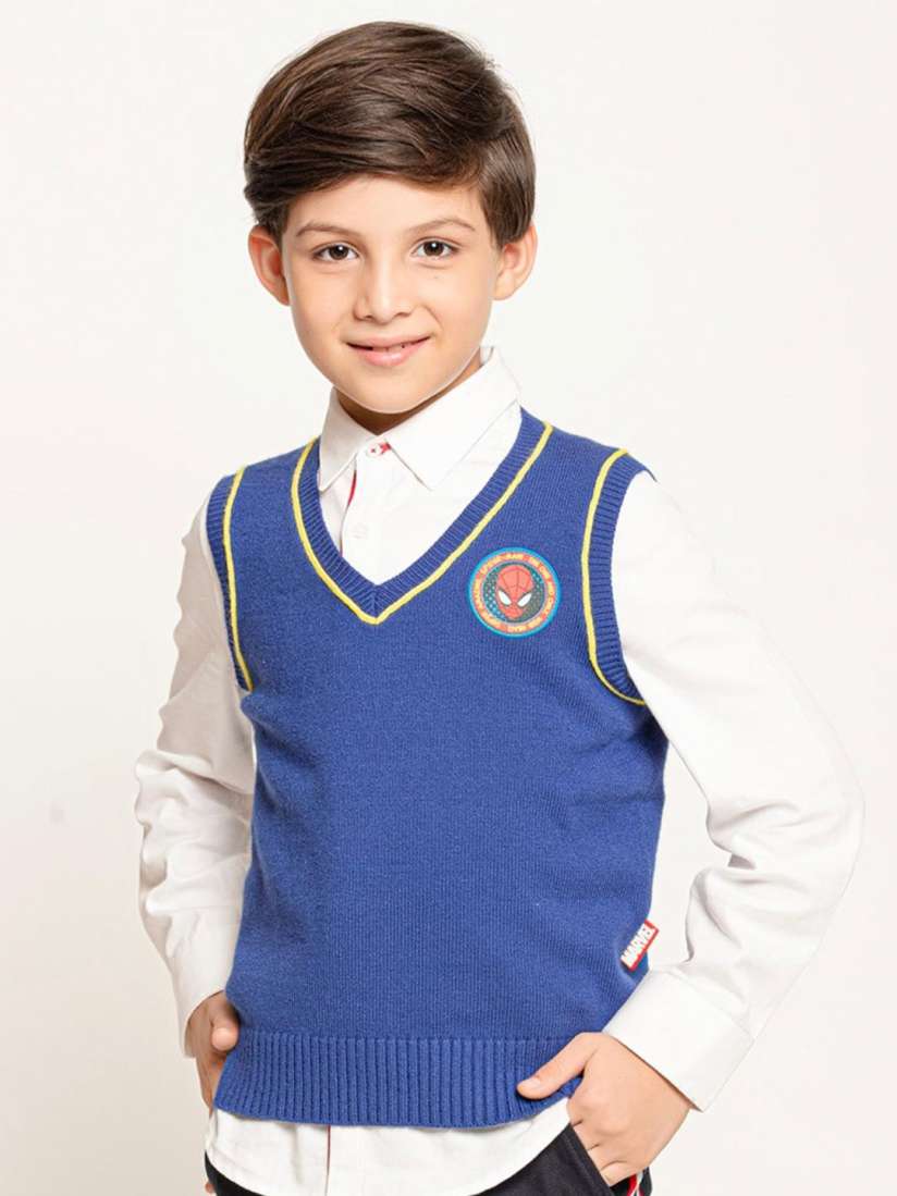 Boys v neck vest shop
