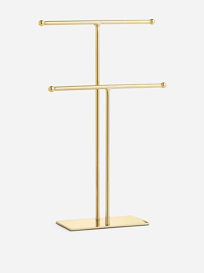 Metal jewellery stand shop
