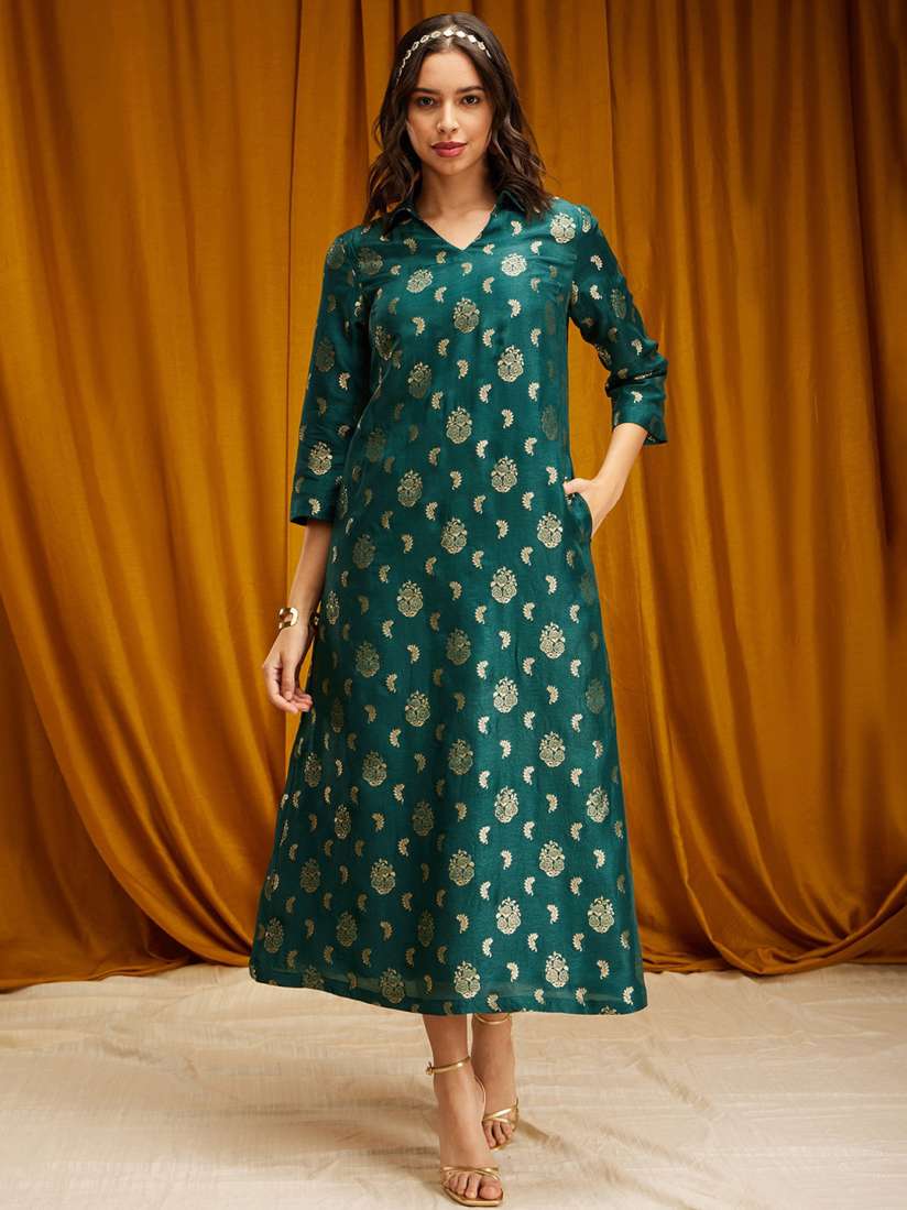 Brocade ethnic dresses shop
