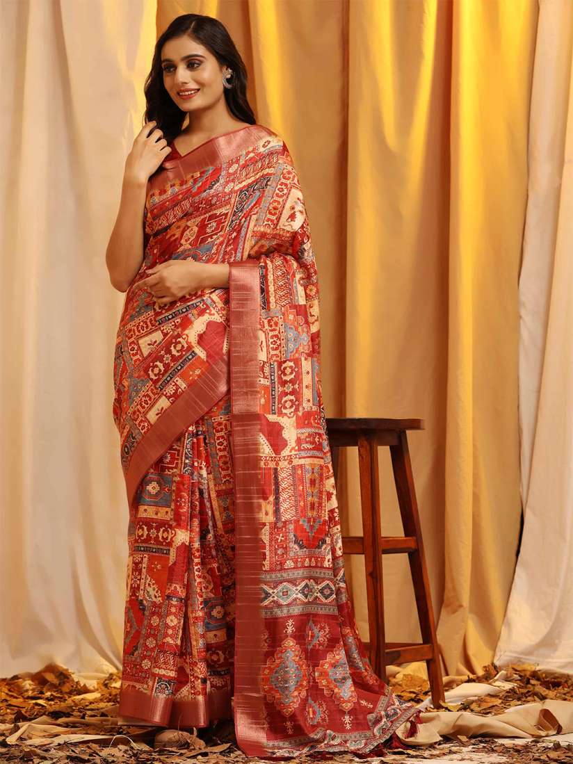 Myntra banarasi silk sarees top