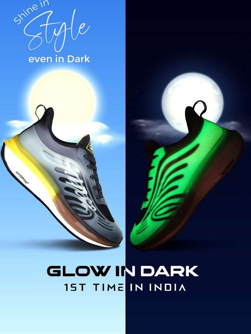 Mens glow in the dark shoes discount