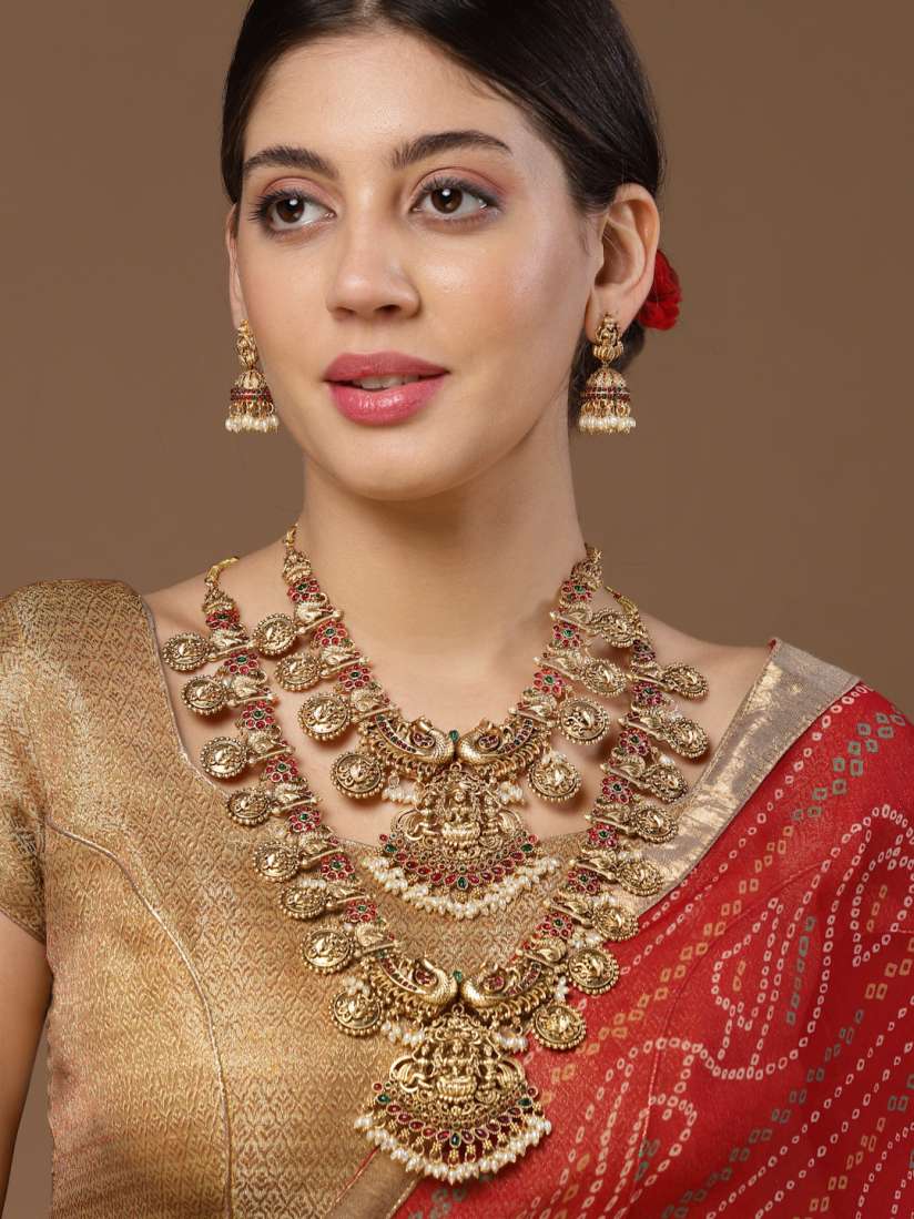 Myntra gold plated jewellery sales
