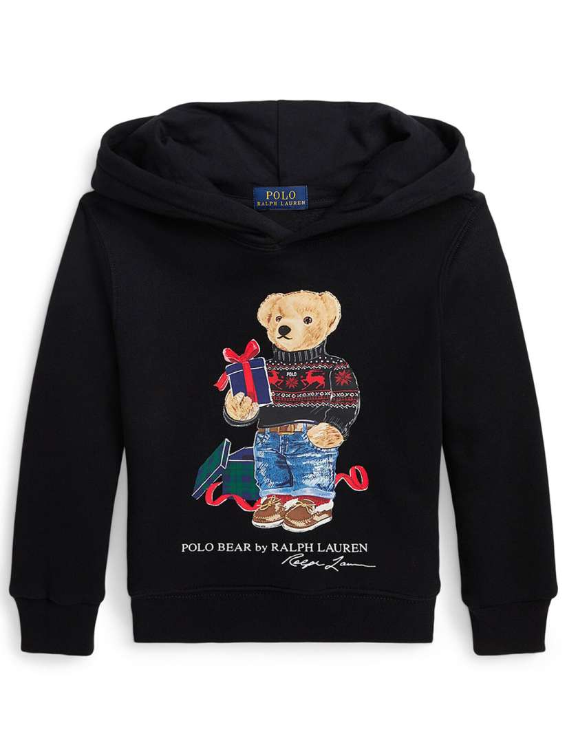 Buy Polo Ralph Lauren Boys Polo Bear Graphic Printed Hooded Sweatshirt Sweatshirts for Boys 25591314 Myntra