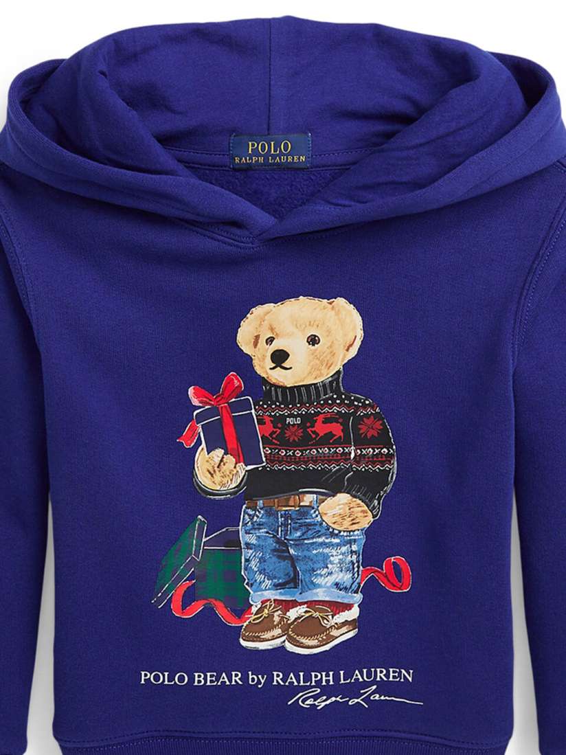 Polo bear hoodie boys top