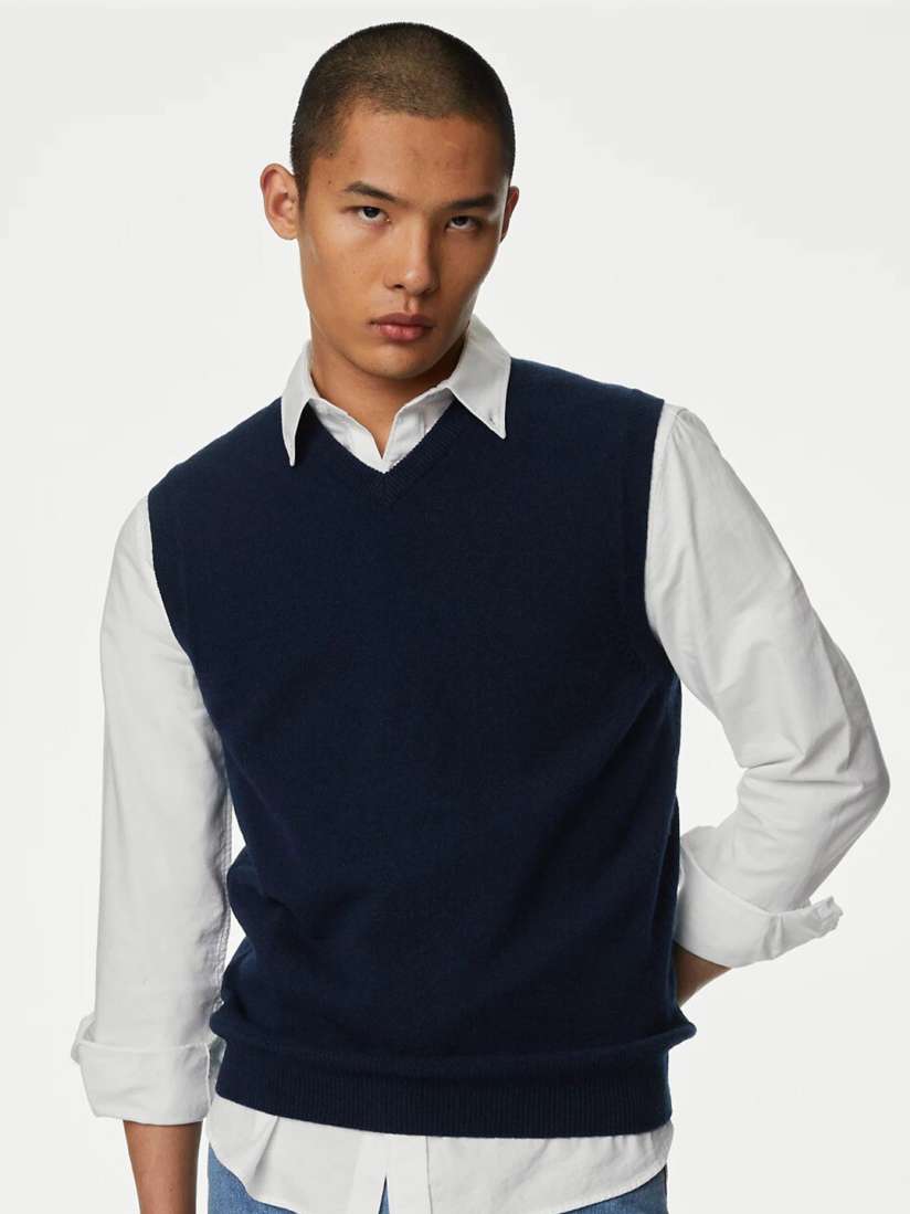 Buy Marks Spencer Woollen Sweater Vest Sweaters for Men 25595368 Myntra