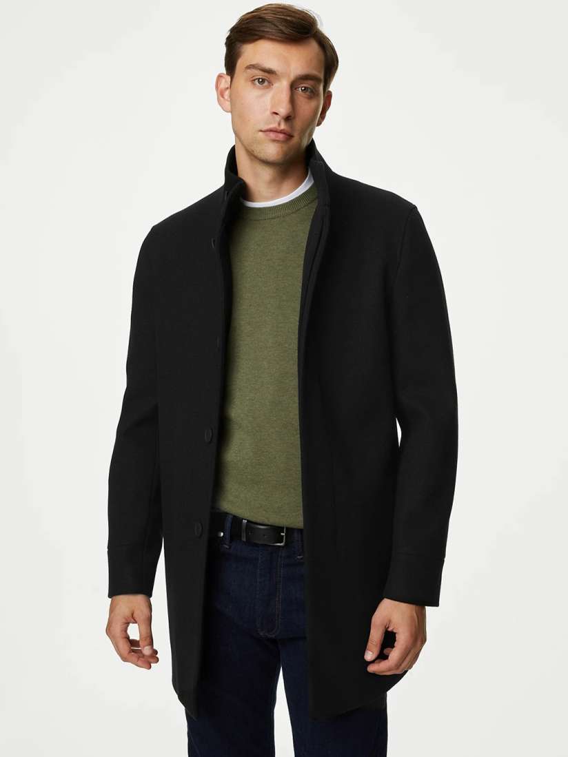 Marks and spencer funnel coat clearance