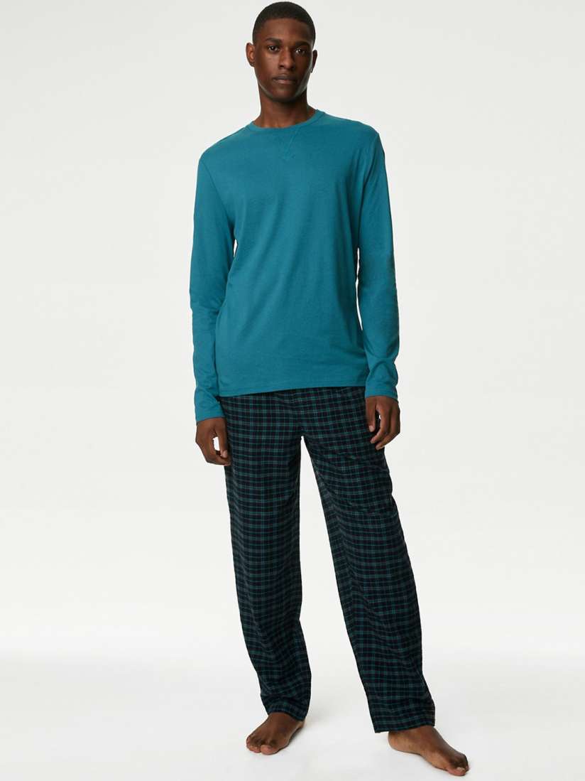 Marks and spencer night suit men best sale