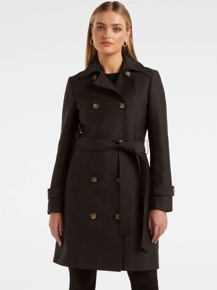Buy Forever New Double Breasted Trench Mac Coat Coats for Women 25597074 Myntra