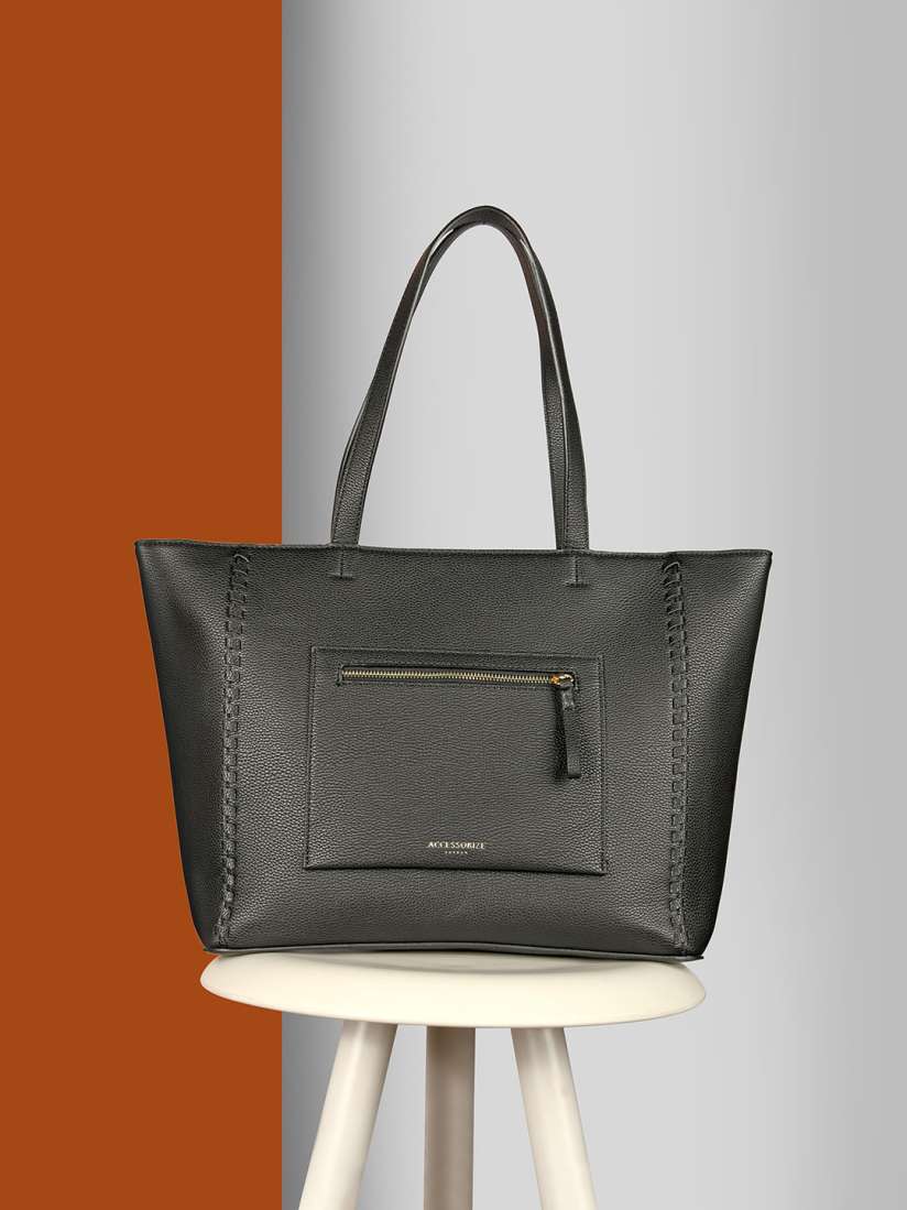 Structured weekender bag sales