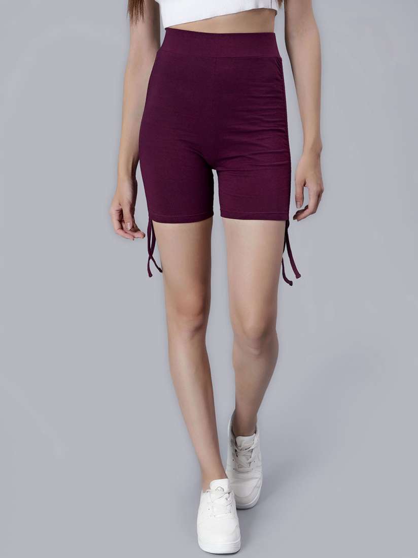 Buy Pritla Women High Rise Slim Fit Training or Gym Shorts Shorts for Women 25612862 Myntra