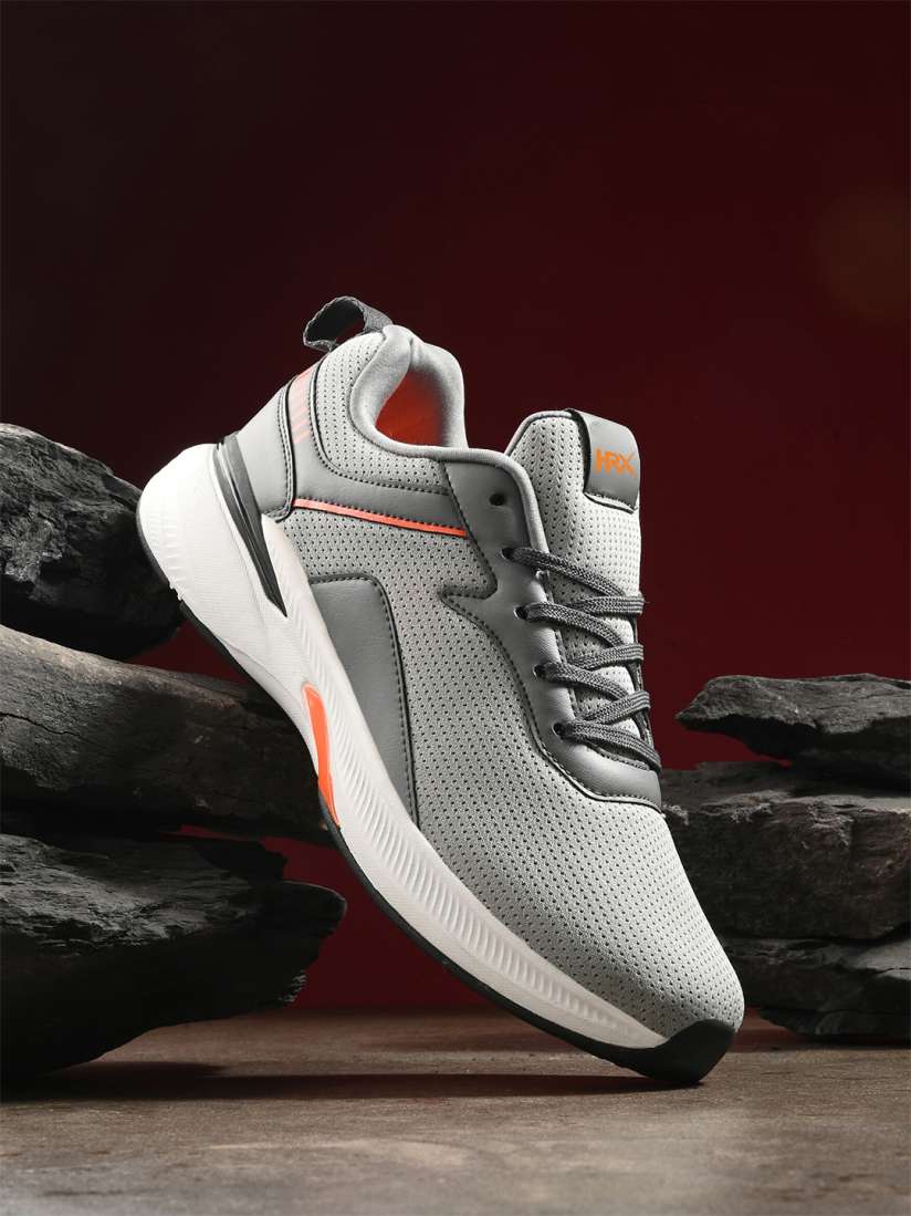 Hrx grey running shoes hotsell