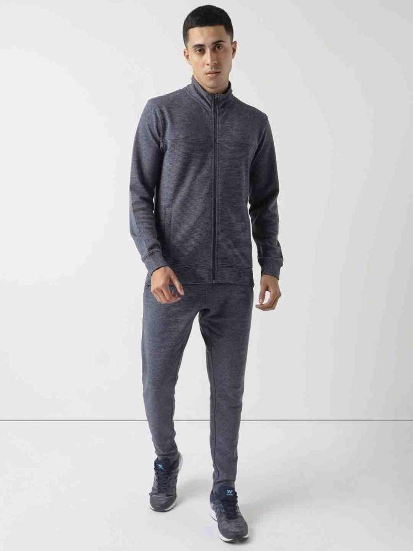 Buy Wildcraft Self Design Mock Collar Tracksuit Tracksuits for Men 25616408 Myntra