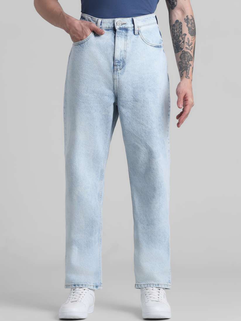 Buy Jack Jones Men Relaxed Fit Light Fade Comfort Stretchable Jeans Jeans for Men 25618764 Myntra