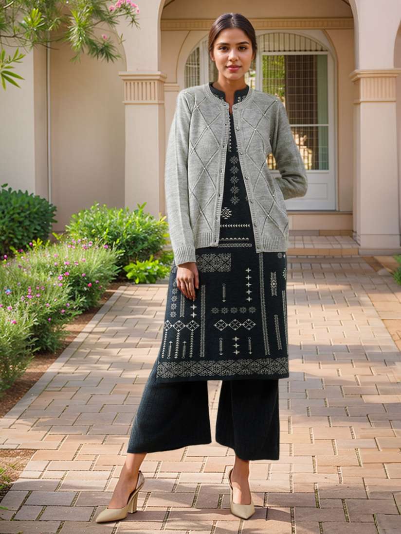 Acrylic cardigan womens deals
