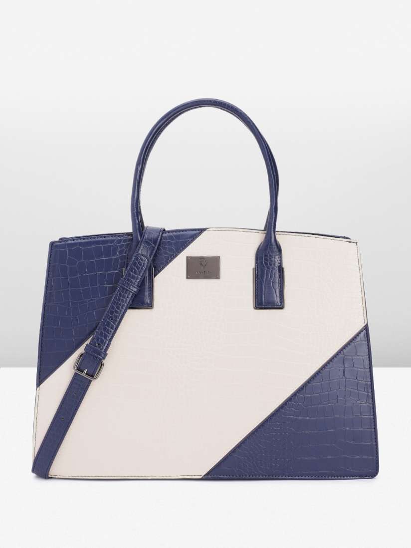 Allen solly navy laptop bag outlet