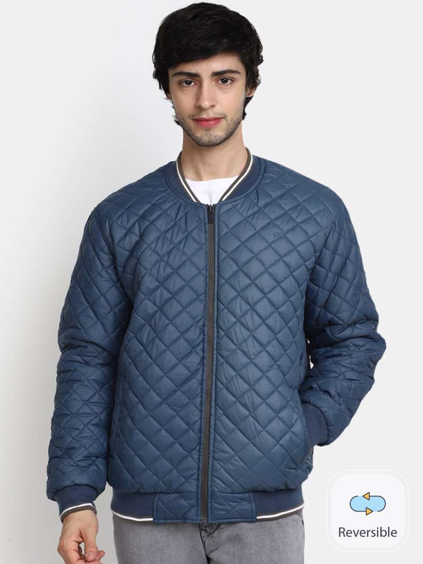 Reversible cotton quilted jacket outlet