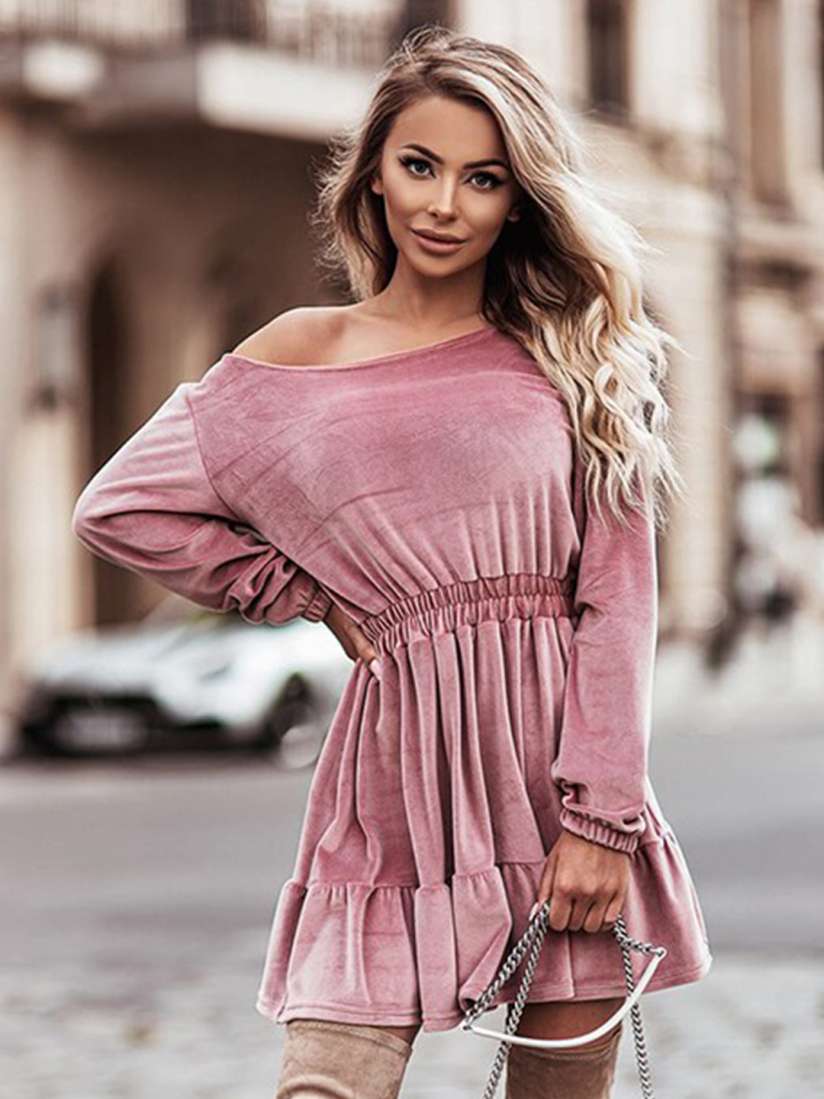 Myntra pink dress store