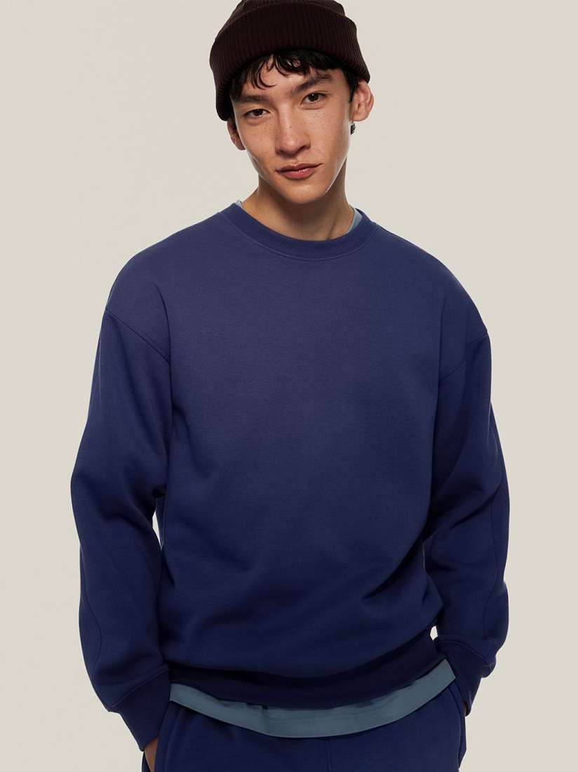 H&m crew neck sweatshirt regular fit store
