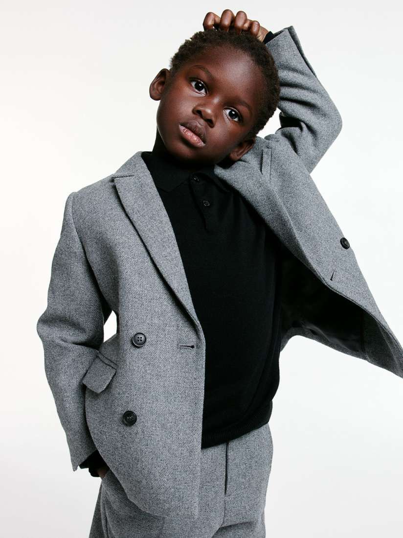 Buy H M Boys Pure Cotton Fine Knit Polo Jumper Sweaters for Boys 25633422 Myntra