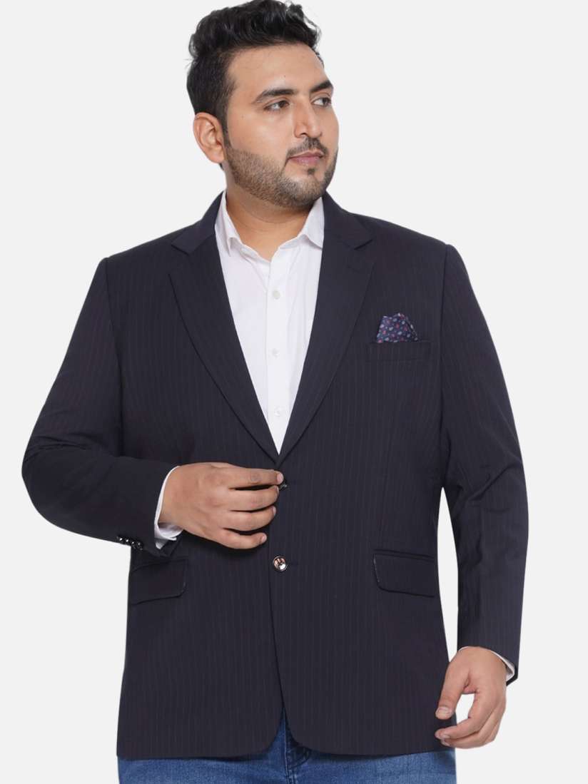 Plus size striped blazers 2025