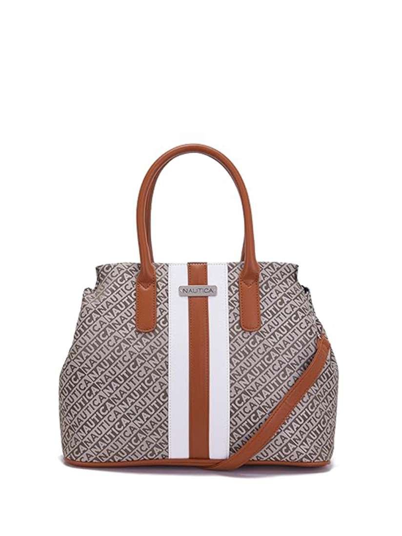 Buy Nautica Brand Logo Printed Oversized Shopper Shoulder Bag Handbags for Women 25646374 Myntra