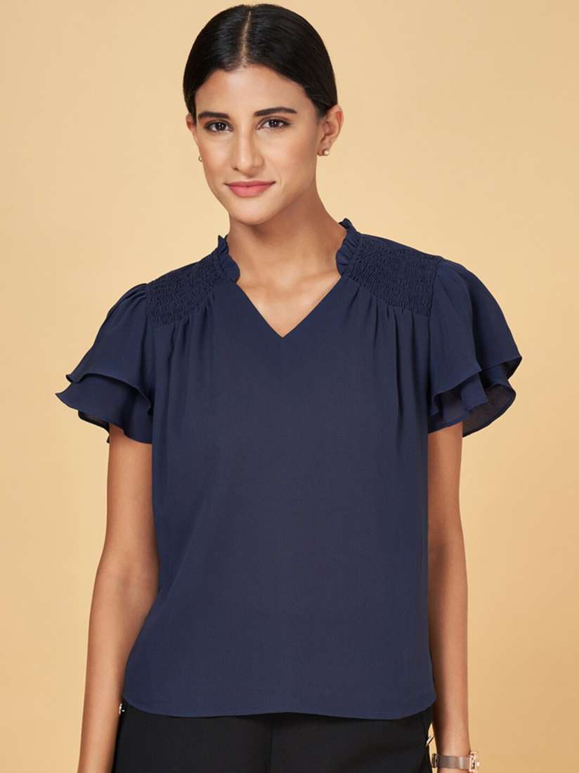 Annabelle Flutter Sleeve Top Annabelle Flutter Sleeve Top