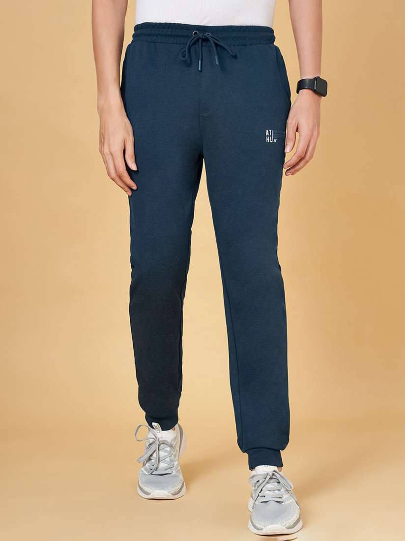Buy Ajile by Pantaloons Men Slim Fit Mid Rise Joggers Track Pants for Men 25665428 Myntra