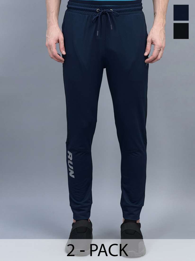 Buy Force NXT Men s Self Design Pack of 2 Anti Viral Anti Odour Cool Sports Jogger Track Pants for Men 25666118 Myntra