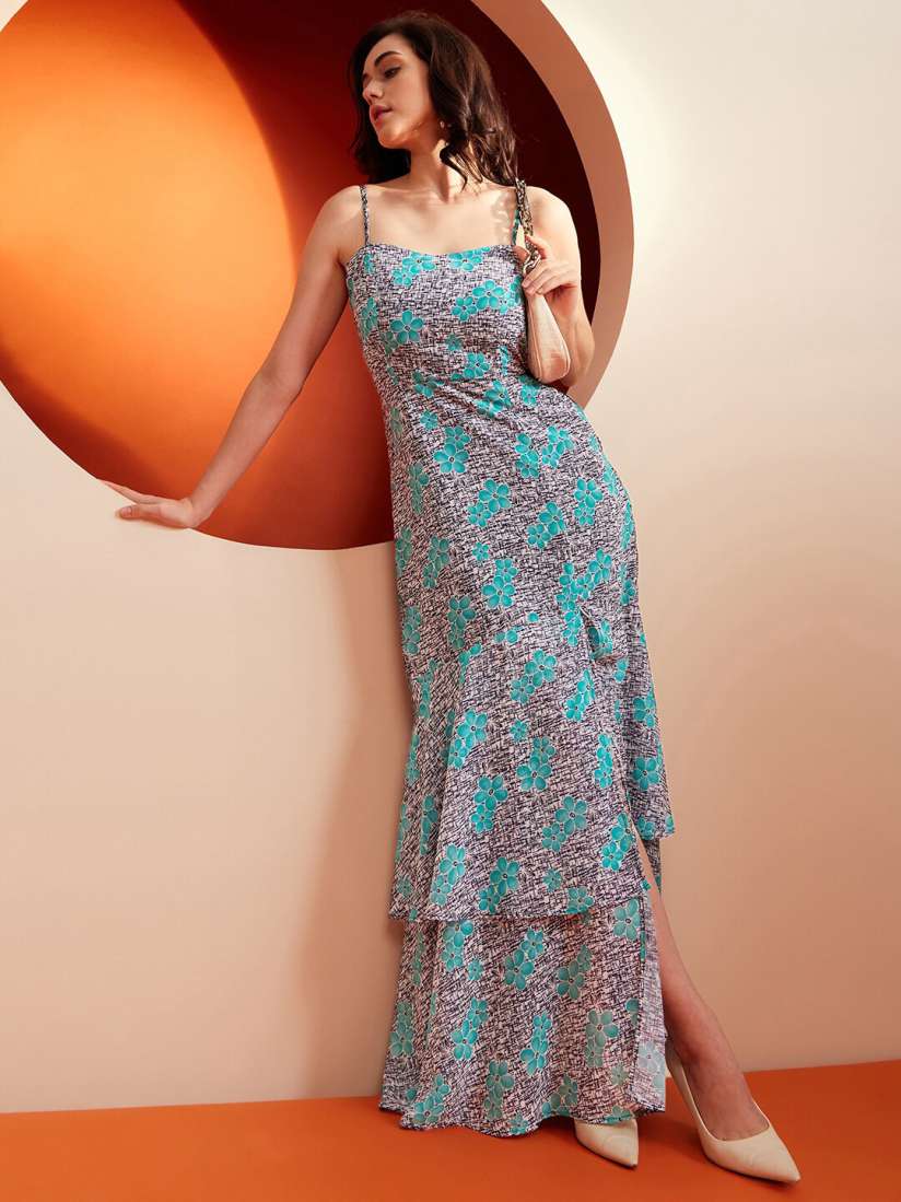 Spaghetti dress myntra deals