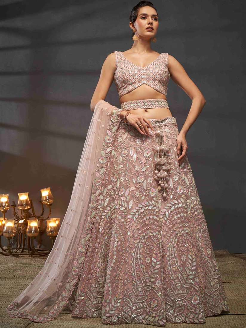 Pink choli blouse top