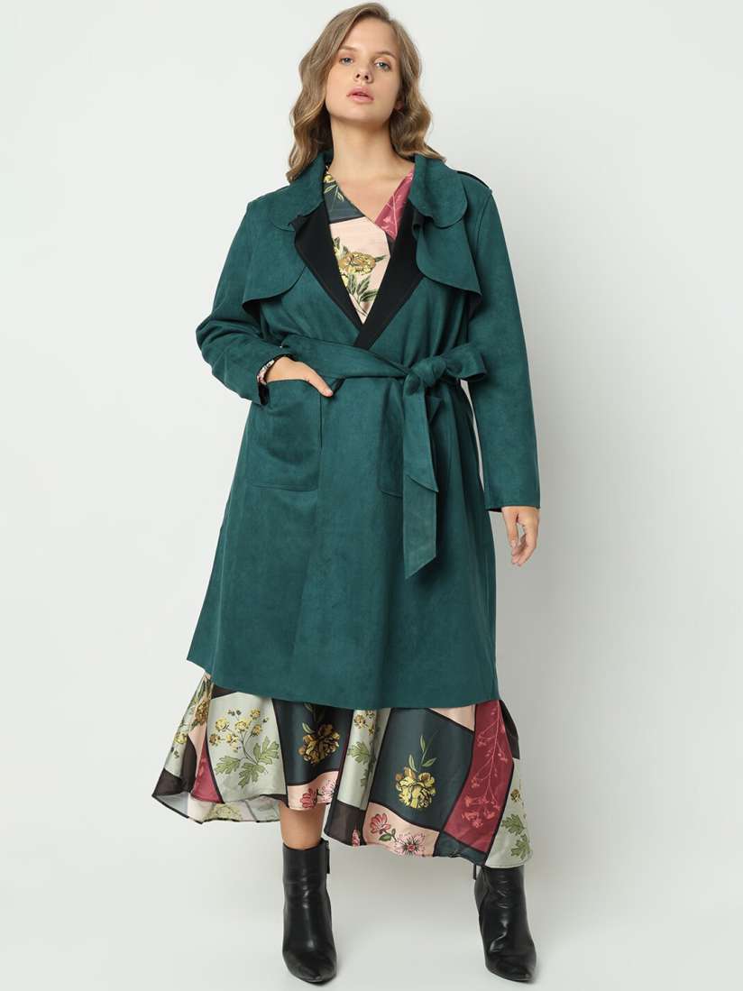 Vero moda notch collar coat online