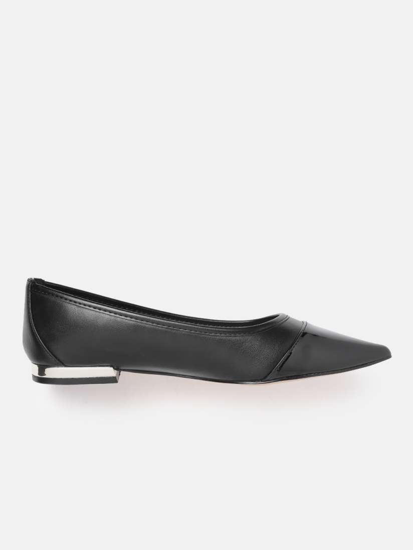 Aldo black pointed flats shop
