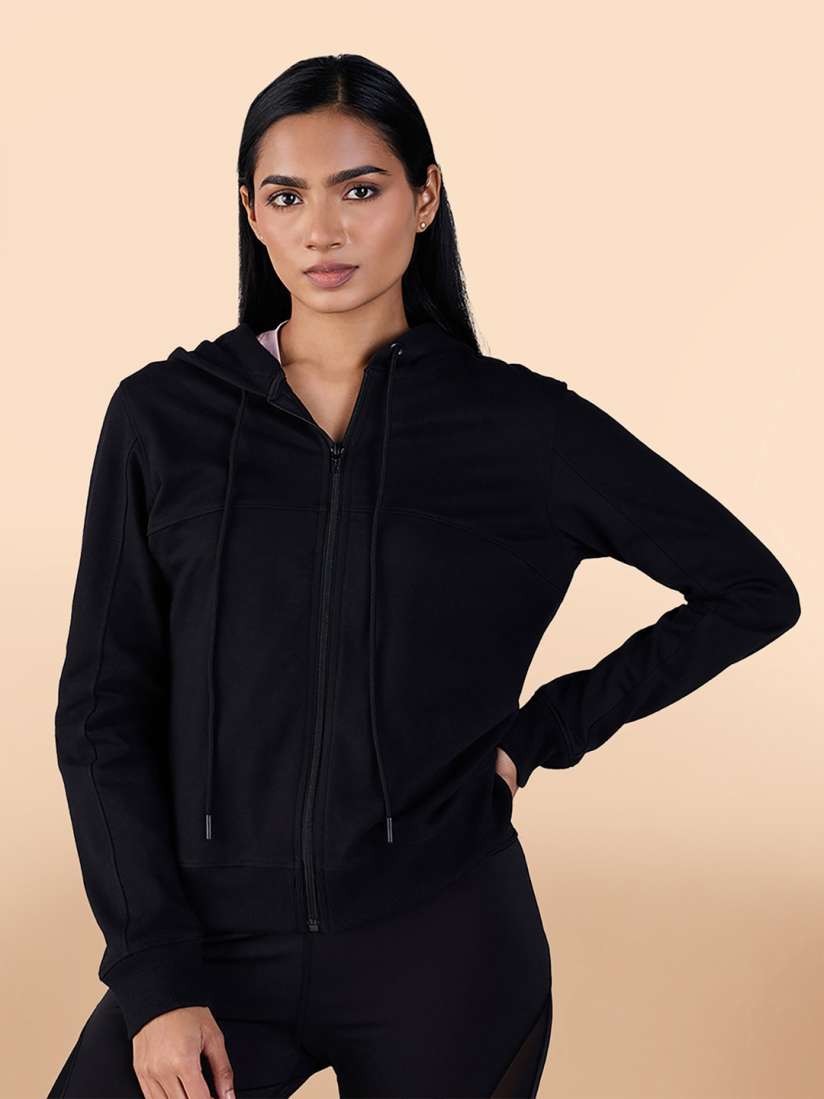 Buy KICA Hooded Running Bomber Jacket Jackets for Women 25690942 Myntra