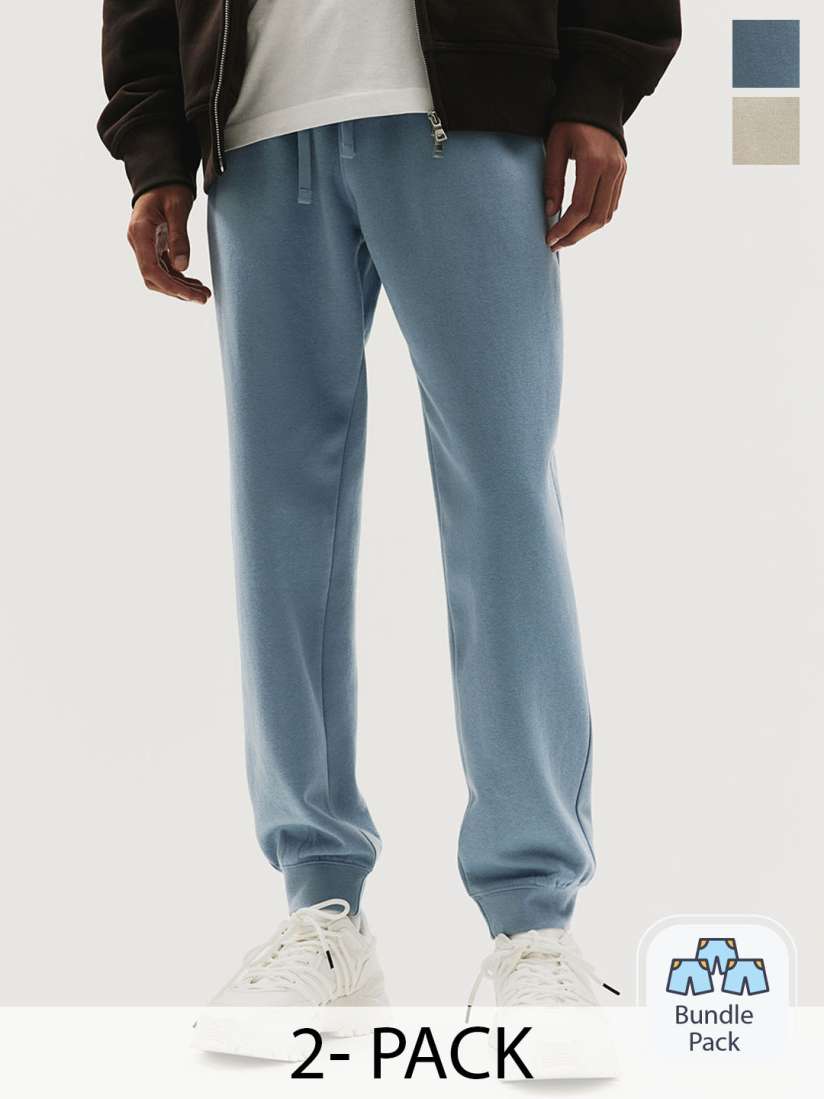 Buy H M Men 2 Pack Regular Fit Sweatpants Track Pants for Men 25692050 Myntra
