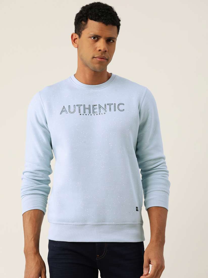 Buy Monte Carlo Printed Sweatshirt Sweatshirts for Men 25701262 Myntra
