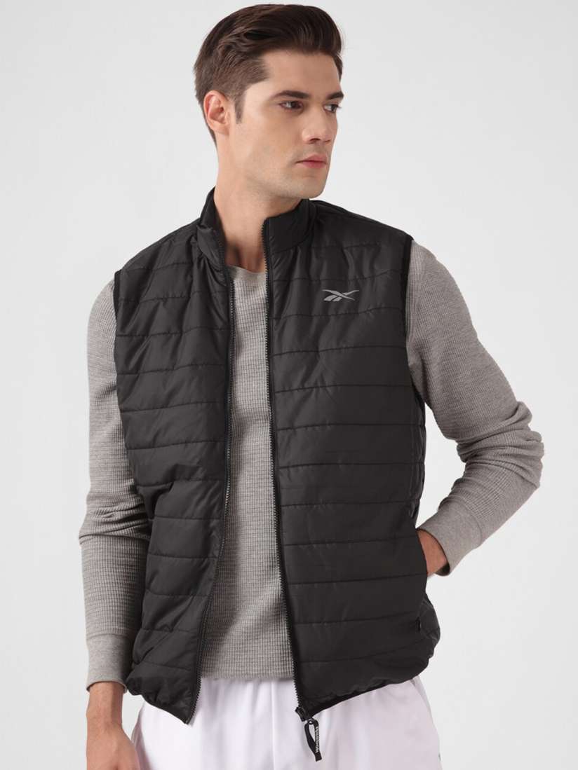 Buy Reebok Sleeveless Training Jackets Jackets for Men 25702142 Myntra