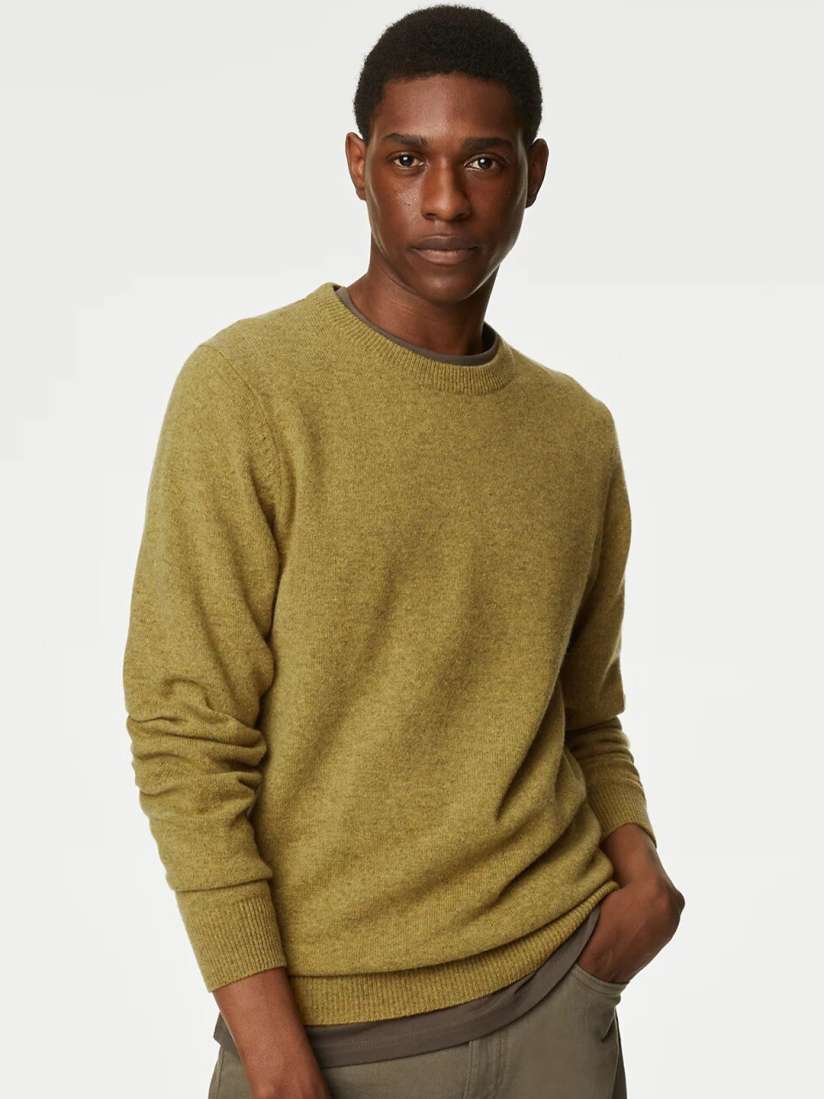 Buy Marks Spencer Round Neck Woollen Pullover Sweater Sweaters for Men 25703188 Myntra