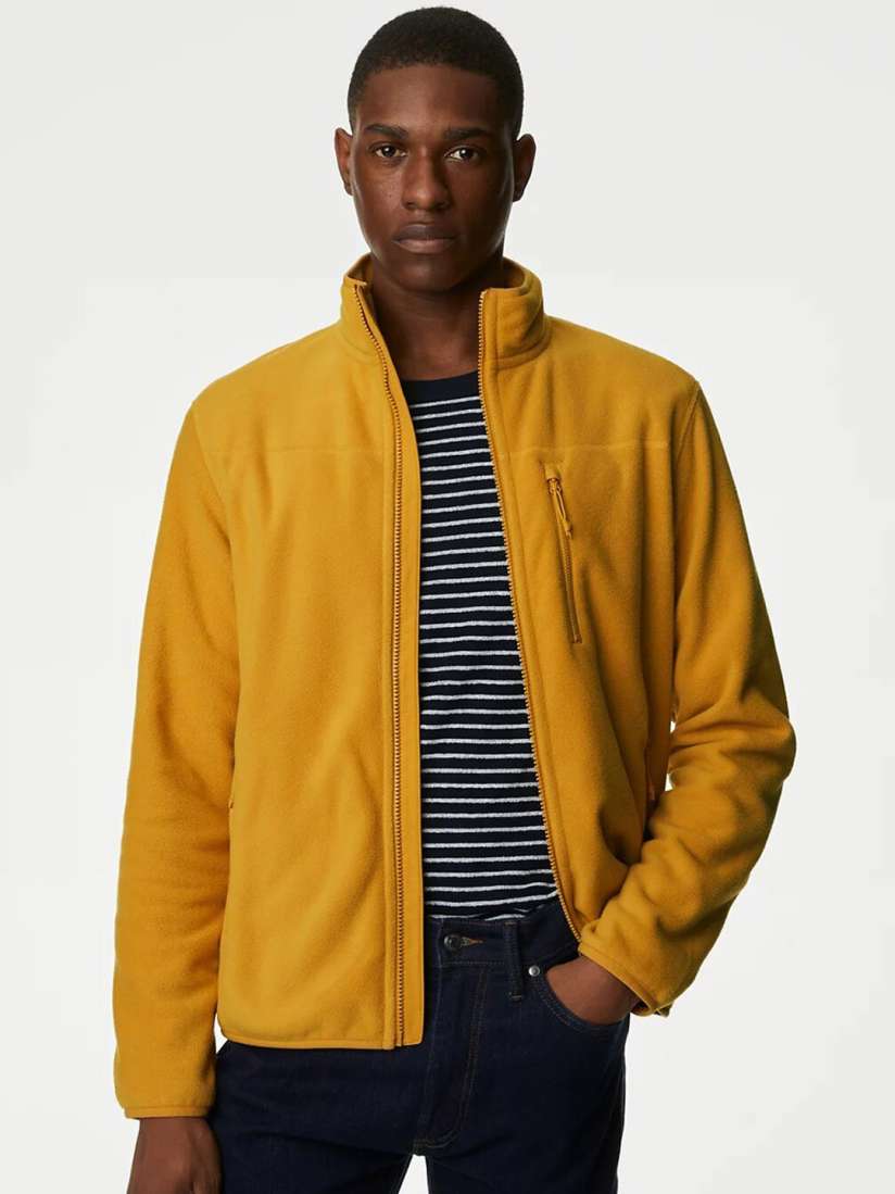 Buy Marks Spencer Mock Collar Zip Detail Tailored Jacket Jackets for Men 25704558 Myntra