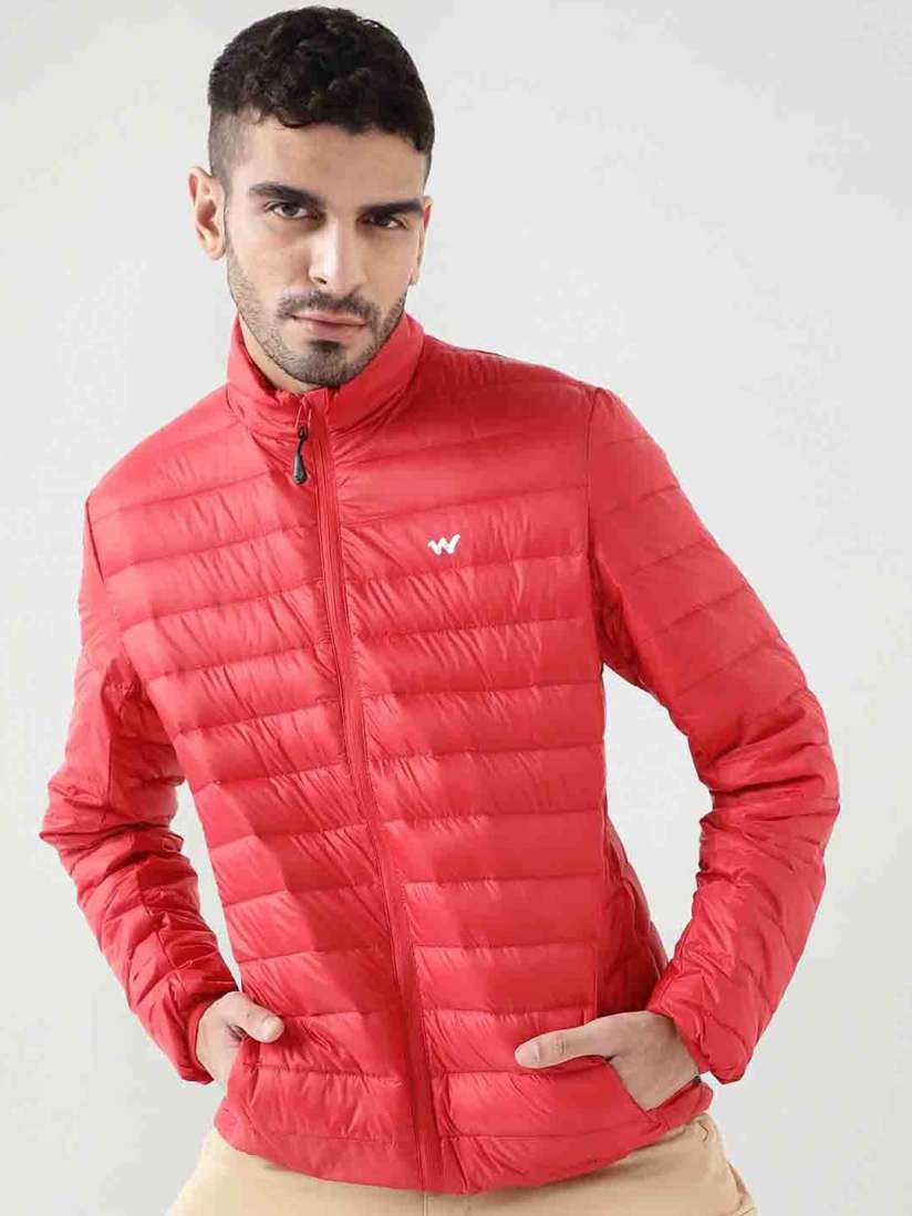 Wildcraft feather jacket new arrivals