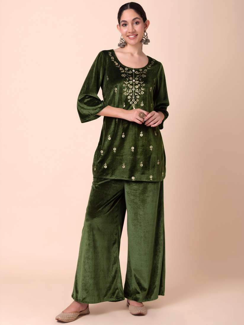 Myntra online kurti with palazzo outlet
