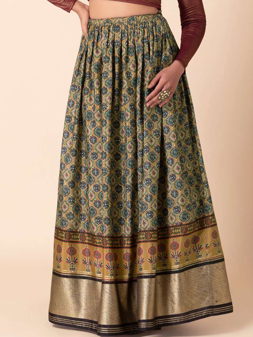 Myntra ethnic skirts store