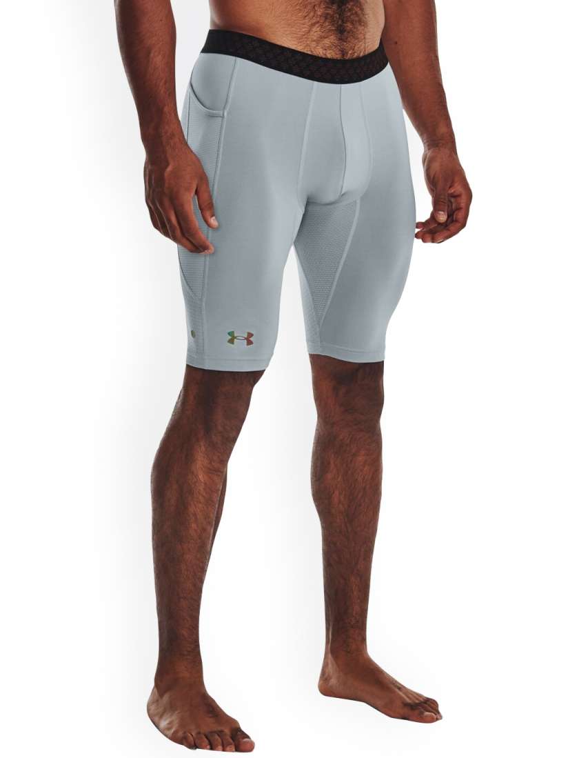 Buy UNDER ARMOUR Men Brand Logo Printed RUSH SmartForm Long Skinny Fit Sports Shorts Shorts for Men 25713484 Myntra