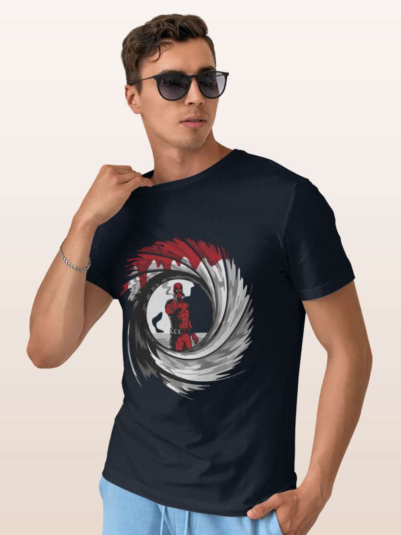 Deadpool t shirt myntra top