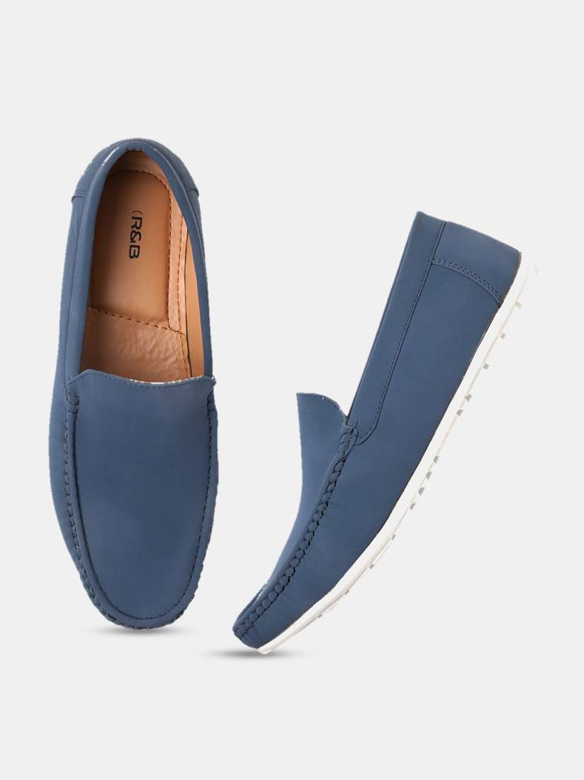 Buy R B Men Comfort Insole Contrast Sole Loafers Casual Shoes for Men 25728168 Myntra