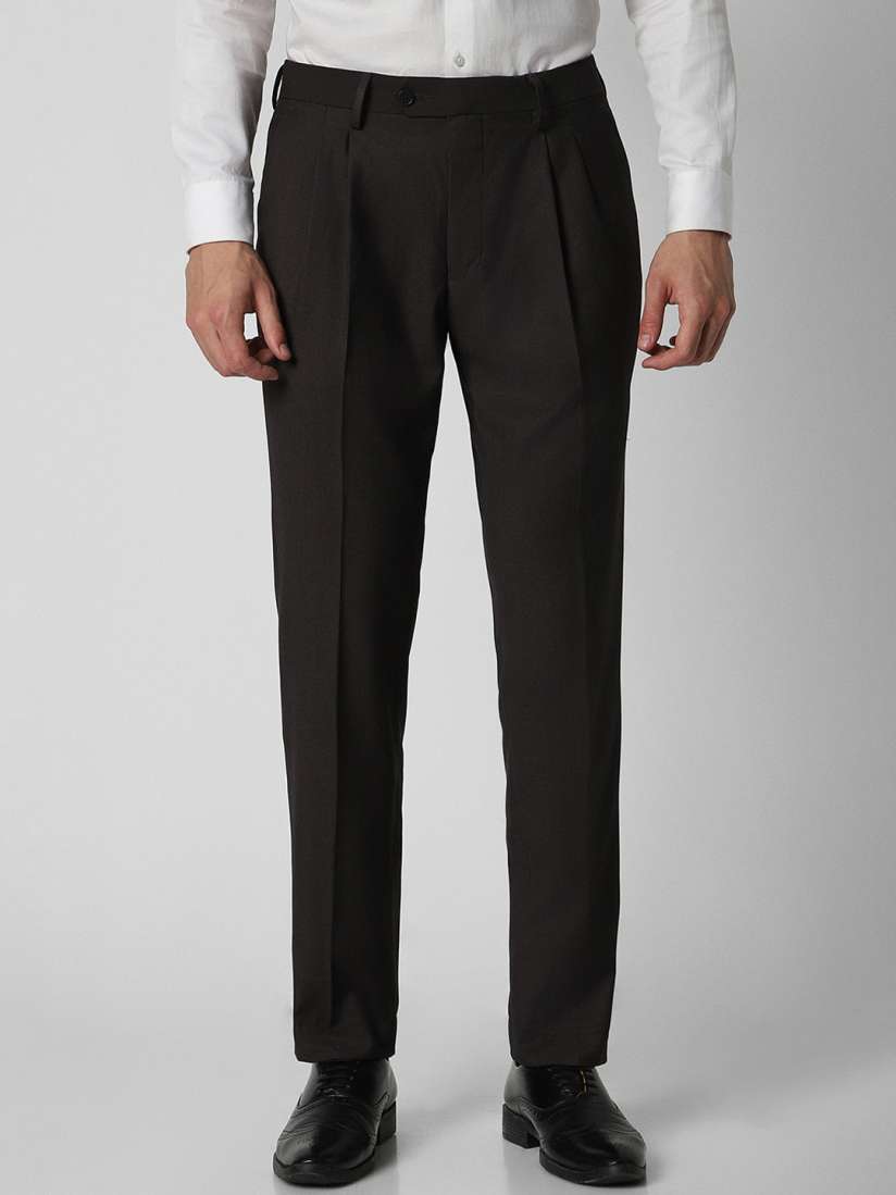 Van heusen pleated trousers hotsell