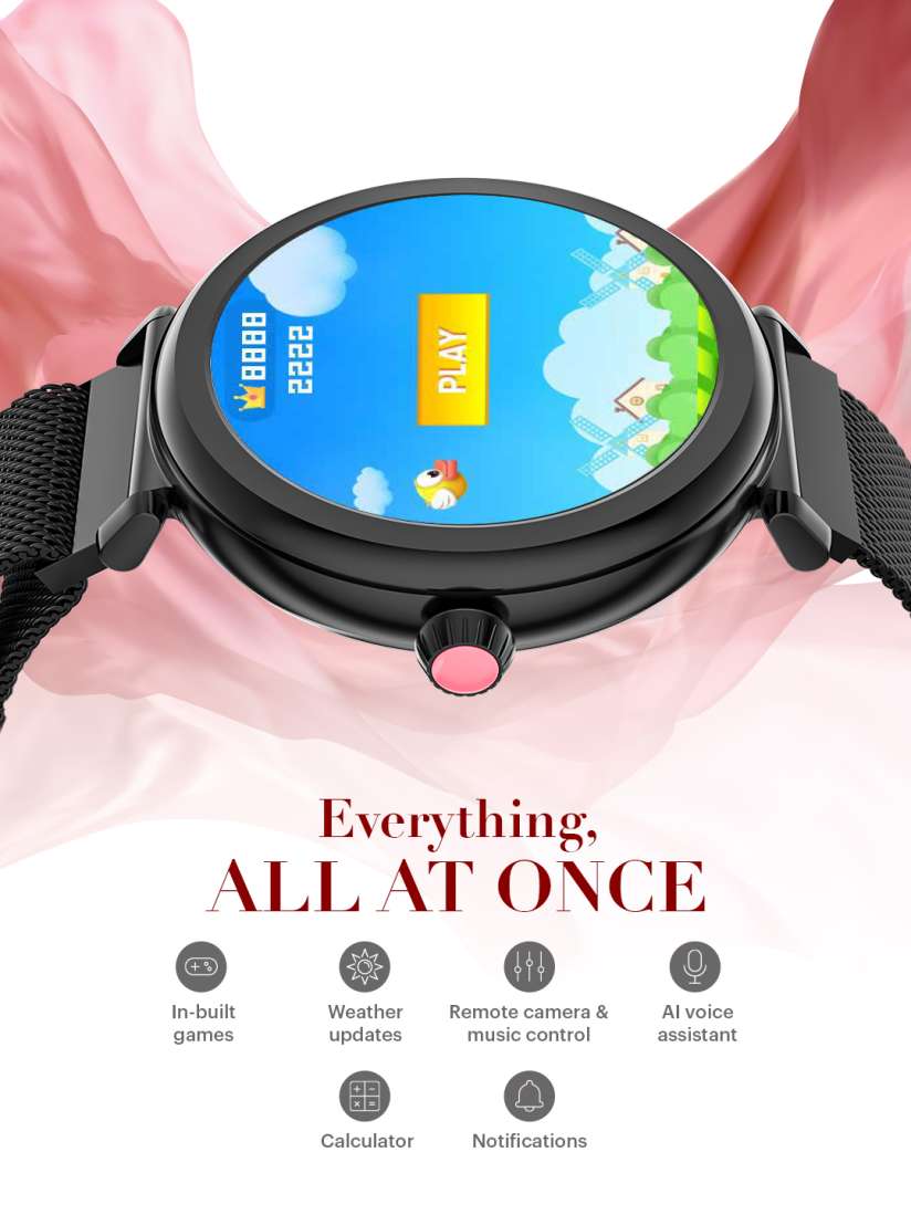 Buy NOISE Posh 1.19 HD Display Smartwatch Smart Watches for Unisex 25741138 Myntra