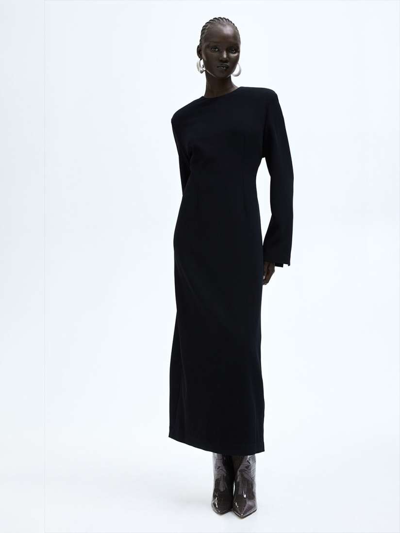 Viscose maxi dress h&m top