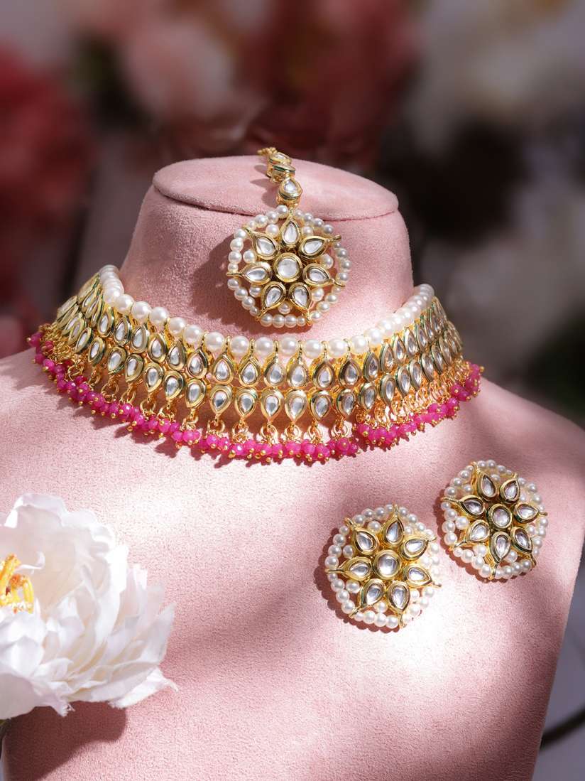 Myntra choker set hot sale